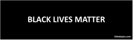 Black Lives Matter - High-quality, UV-coated Laptop/Window/Bumper Sticker